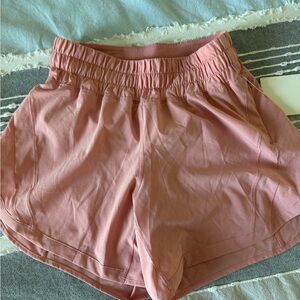 New Lululemon track shorts size 4